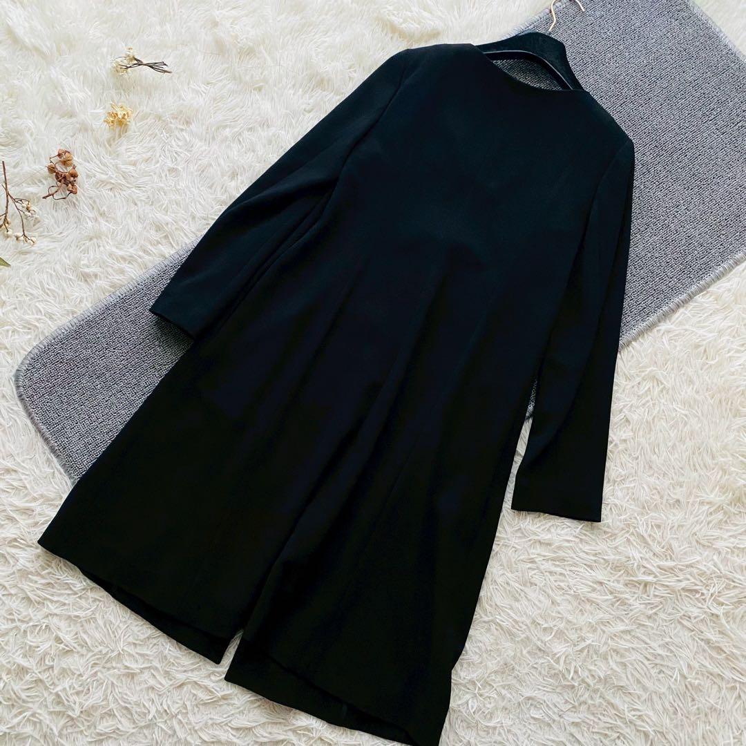 グレースコンチネンタル●極美品●2点セット ノーカラーコート×パールワンピース