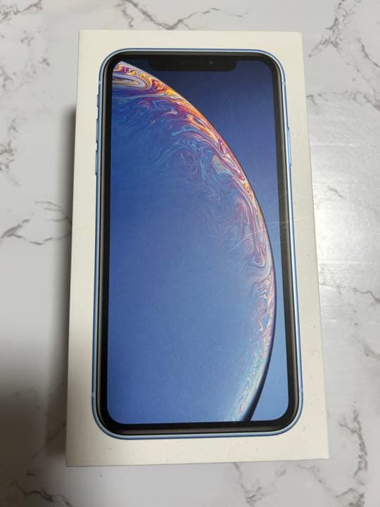 iPhoneXR 64GB 本体 ブルー 箱付き