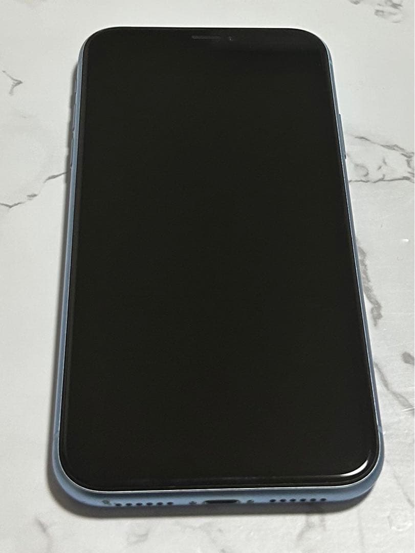iPhoneXR 64GB 本体 ブルー 箱付き