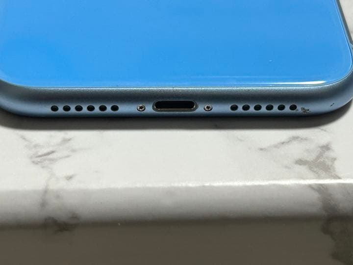 iPhoneXR 64GB 本体 ブルー 箱付き