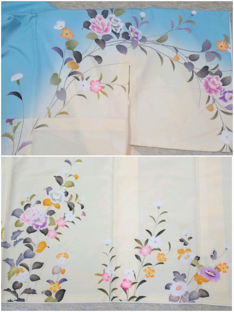 802　半額セール　ブランドもの　美品　染分け暈し　洗える訪問着　4点フルセット