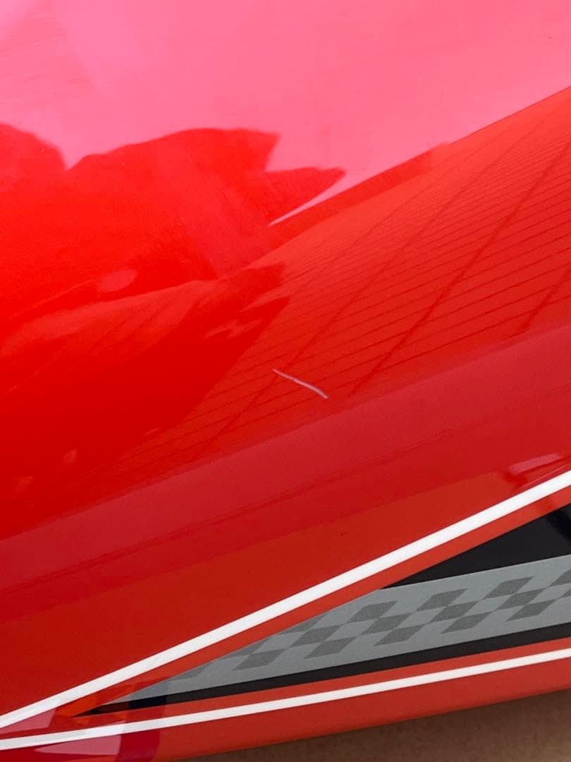 HARLEY-DAVIDSON XL883R オレンジ タンク　インジェクション