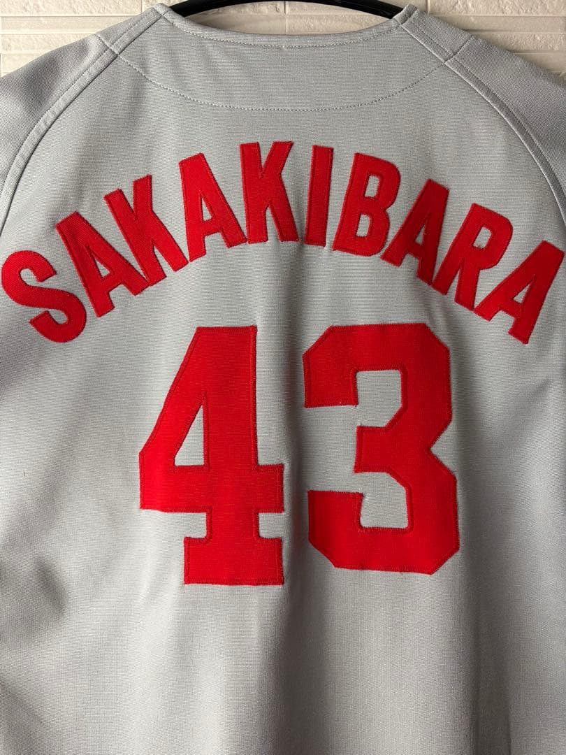 1989年　広島東洋カープ　実使用ニフォーム ビジター　御船 英之　選手モデル