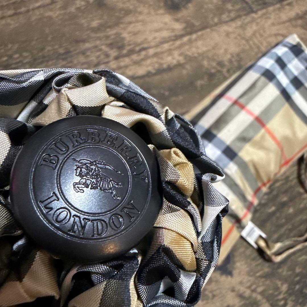 バーバリー　折りたたみ傘　Burberry