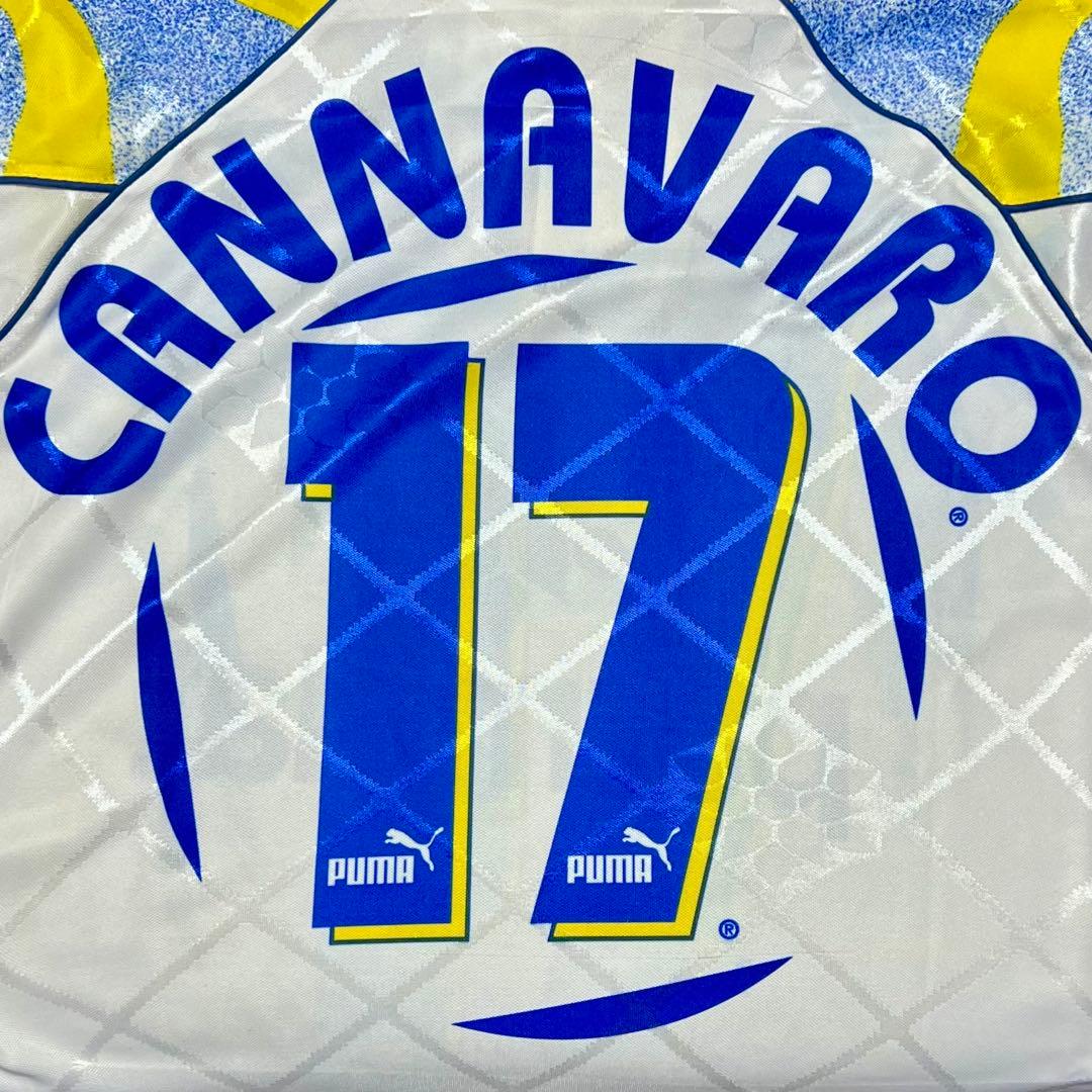 【新品/タグ付き】95-97パルマAC ♯17カンナバーロ【XLサイズ】ホーム