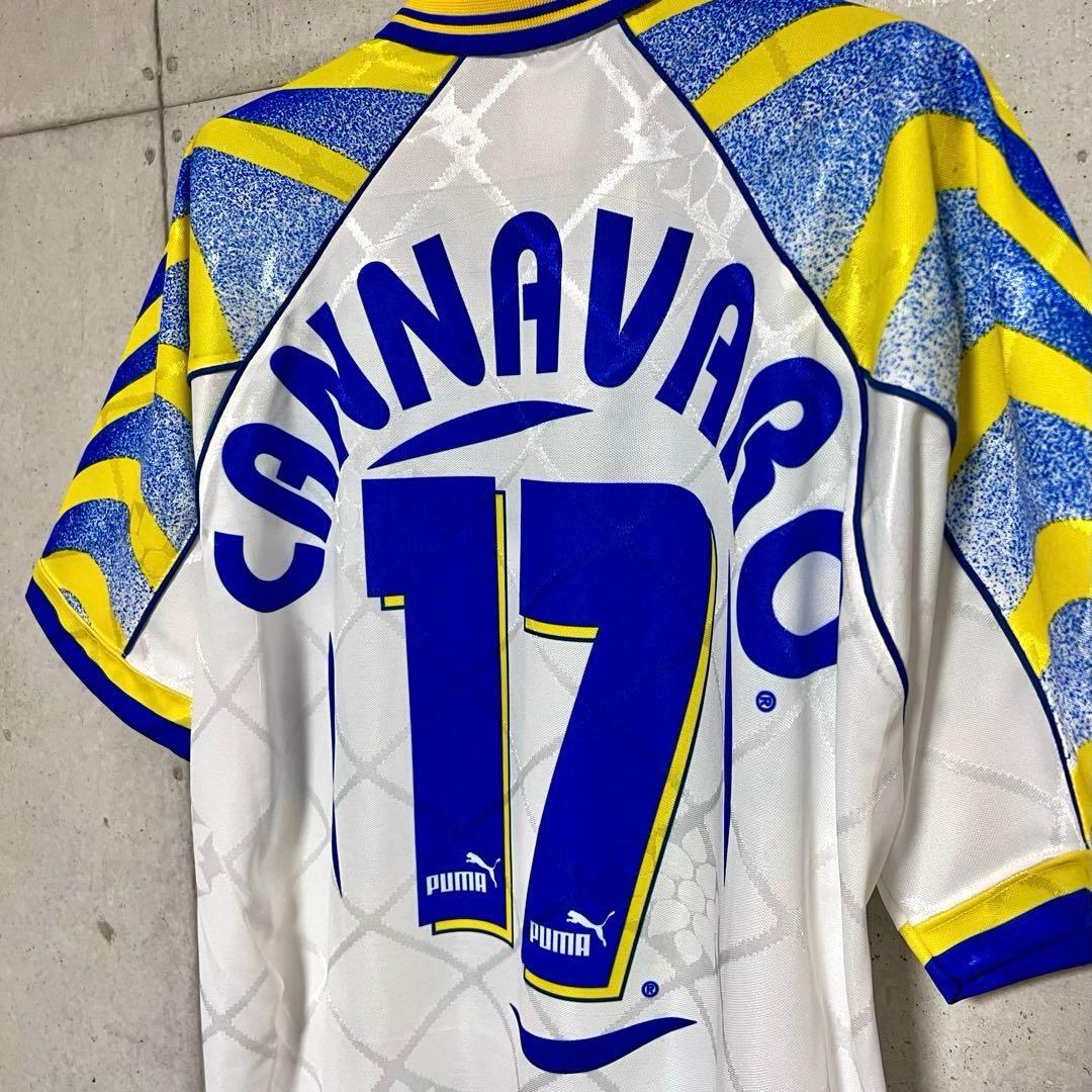 【新品/タグ付き】95-97パルマAC ♯17カンナバーロ【XLサイズ】ホーム