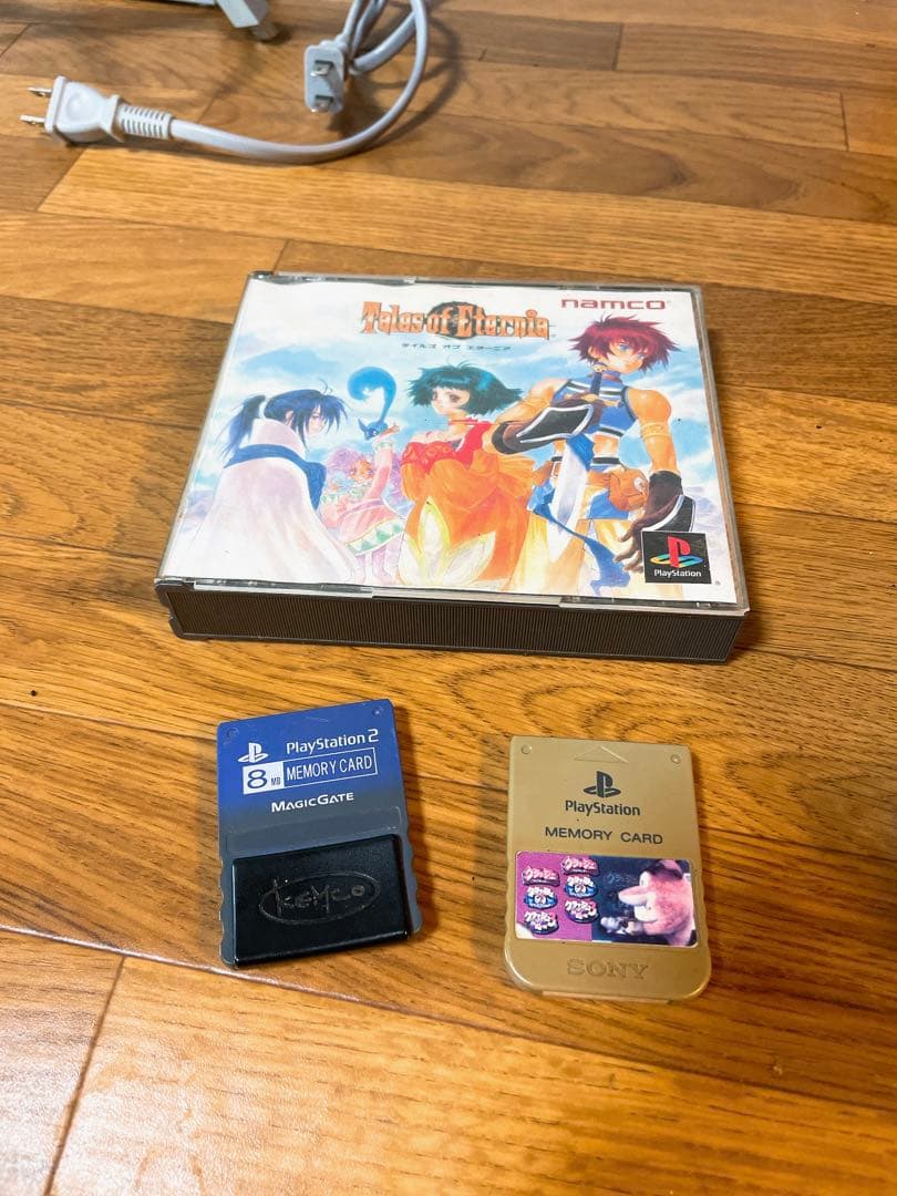 【ジャンク品】SONY PlayStation 1 & 2  ソフト付きセット