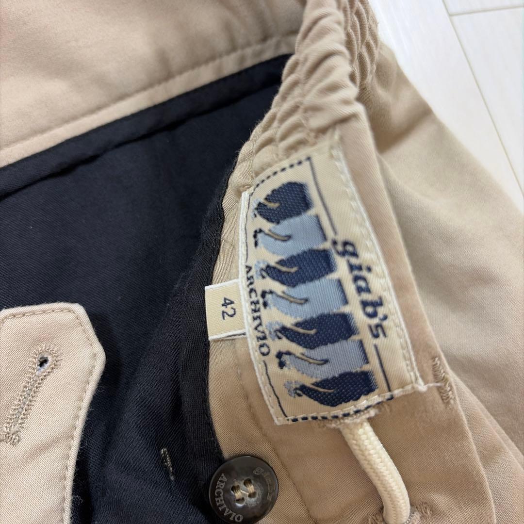 【極美品】giab's ARCHIVIO ring別注 マサッチョ スラックス