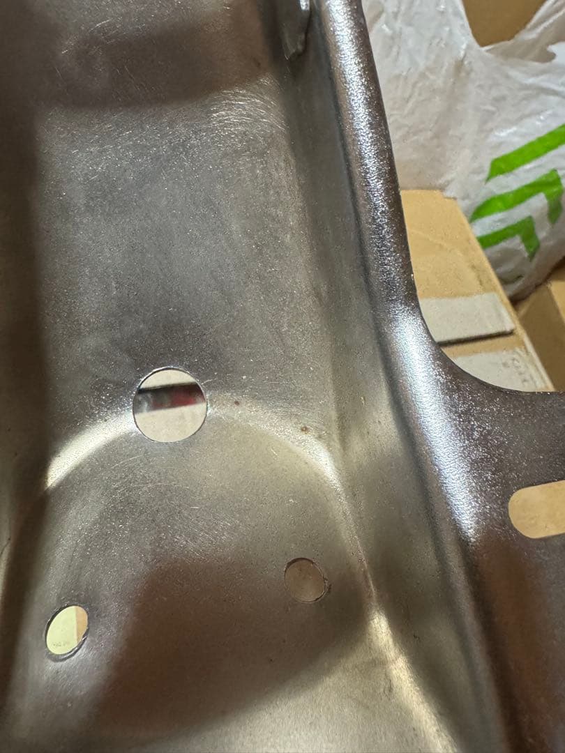 初期型 シャリィ テールランプ ブラケット ナンバーブラケット cf50