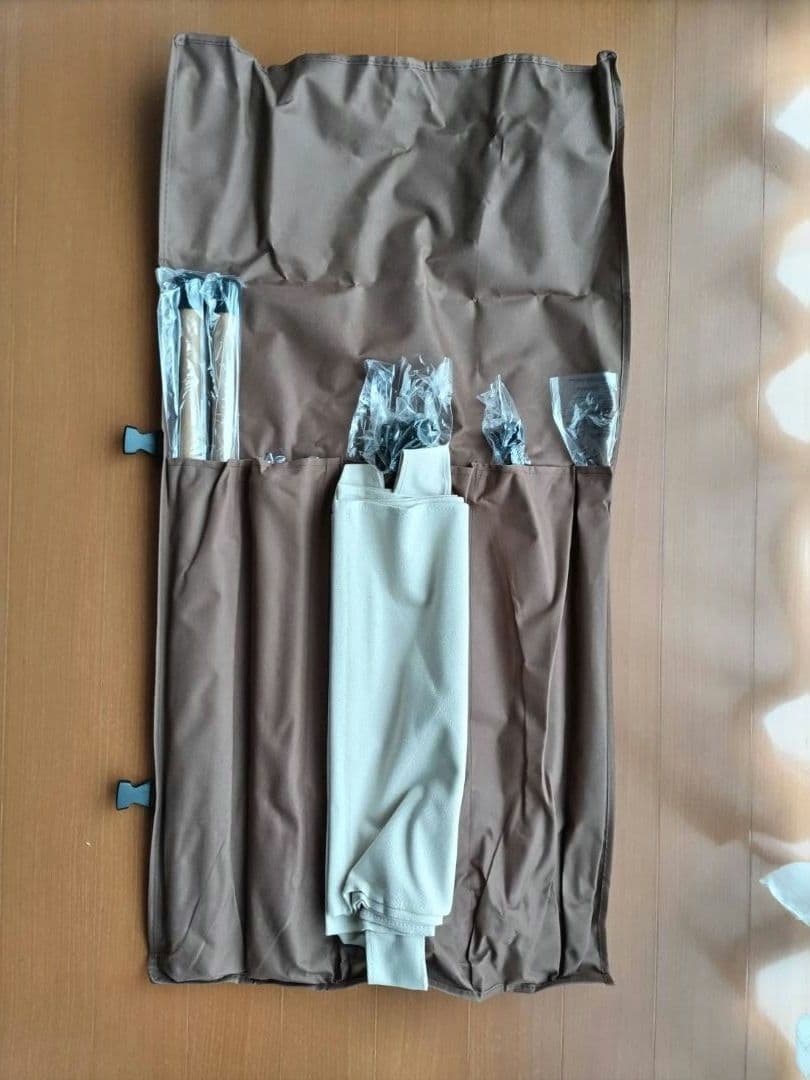 【新品未使用】ハングアウト ポールローチェア 　ホワイト　キャンパス生地