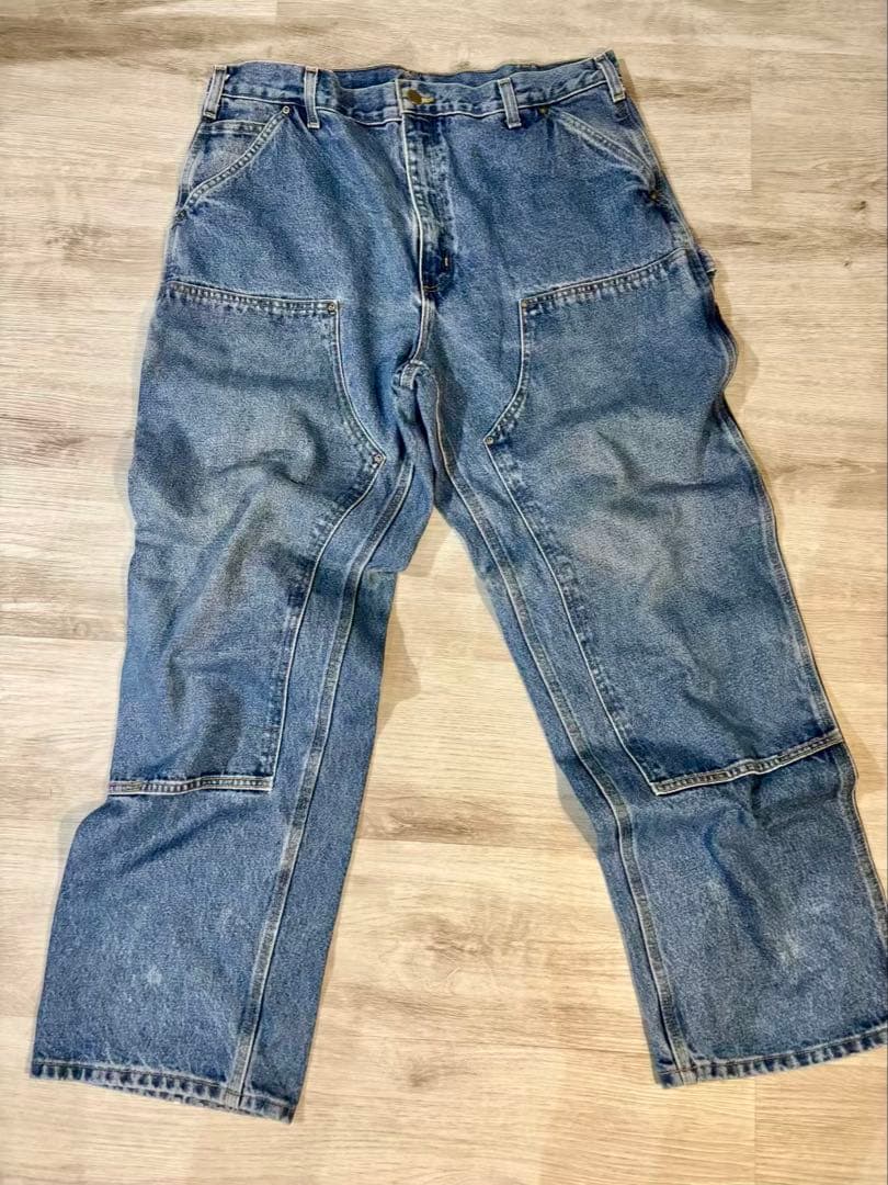 362 Carhartt デニムダブルニー ペインター