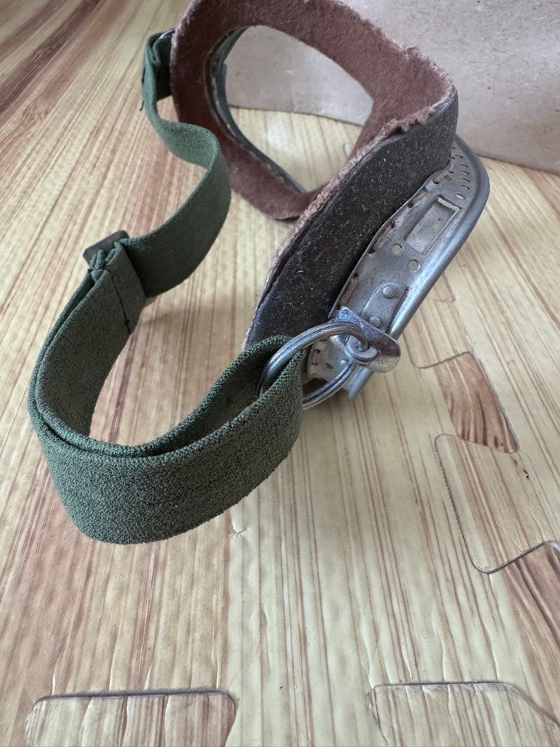 旧ソ連軍、戦車兵用ゴーグル、実物、未使用