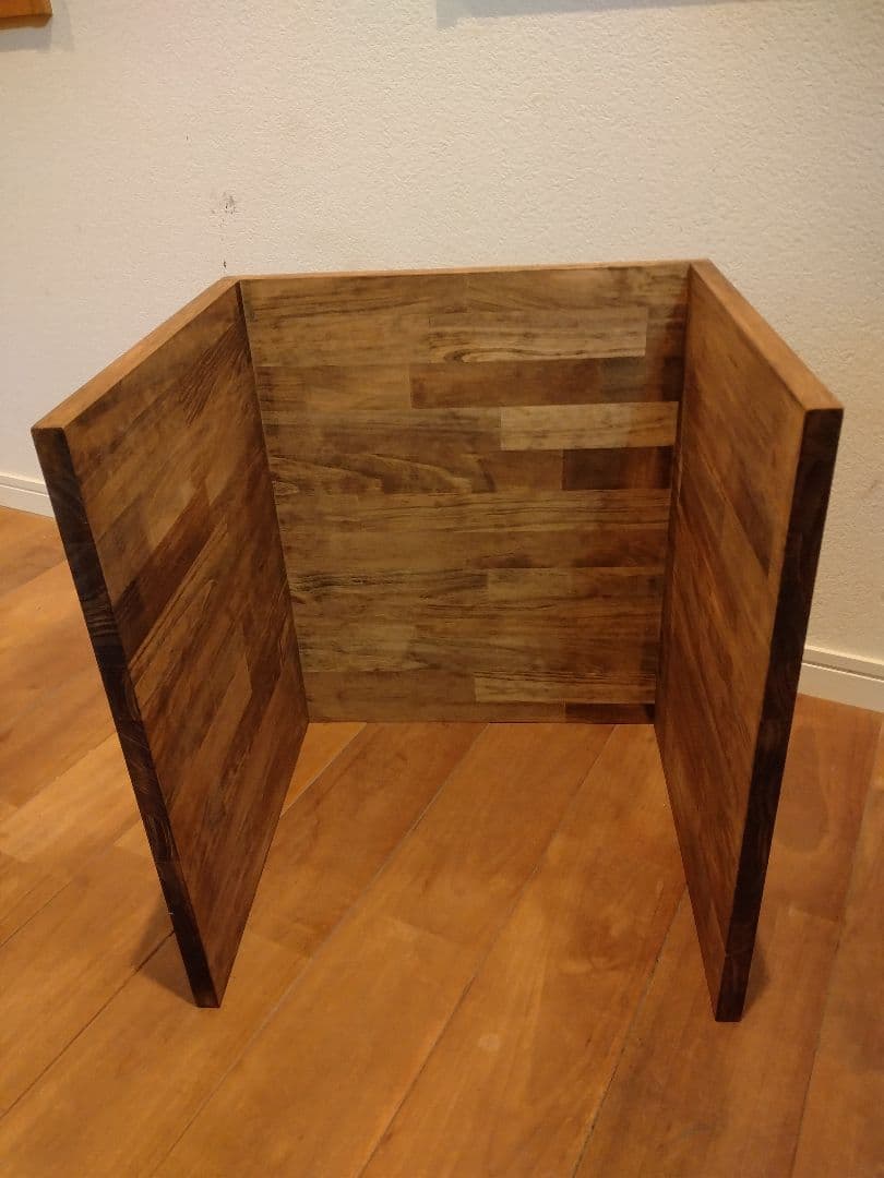 木製　ハンドメイド　オーダー　コの字　シェルフ　ラック　踏み台　サイドテーブル
