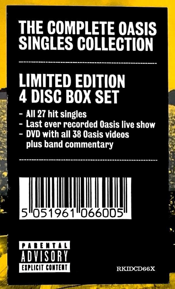 新品未開封 廃盤 限定盤 OASIS TIME FLIES… 1994-2009