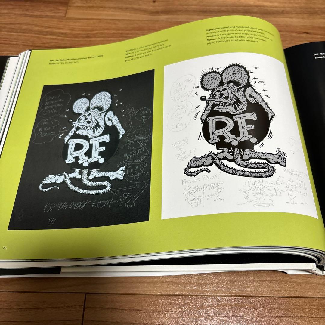 ロウブロウアート　ハードカバー　画集