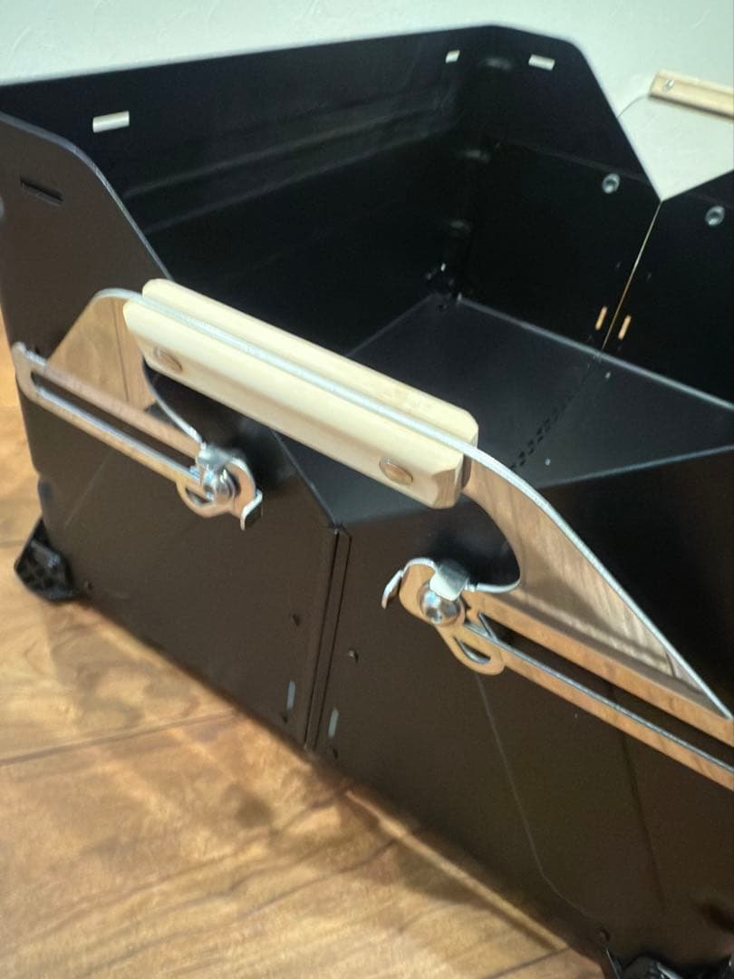 【新品・未使用】スノーピーク シェルフコンテナ50ブラック【限定品】