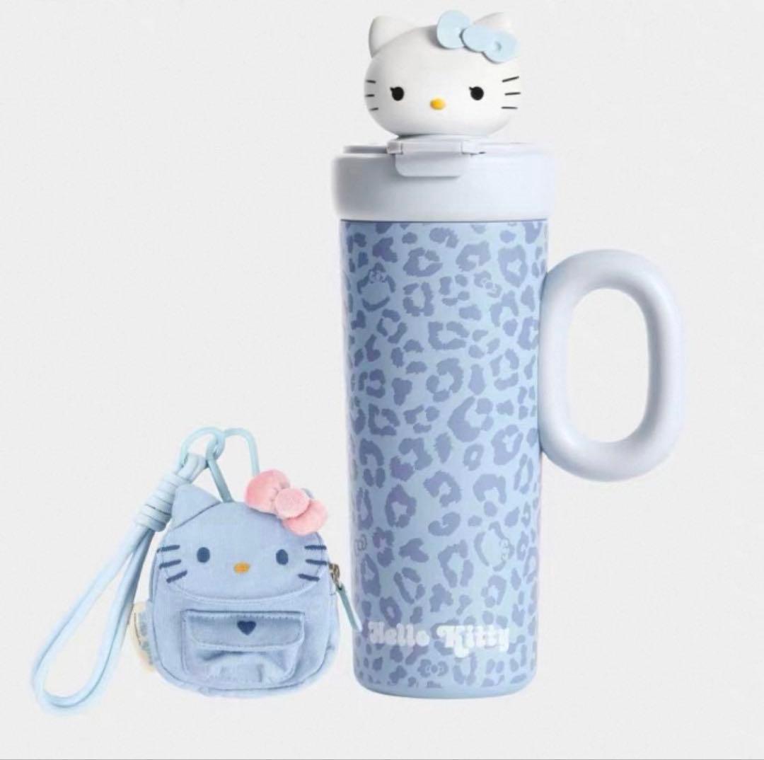 海外限定 ハローキティ Hello Kitty tbh マグボトル ブルー