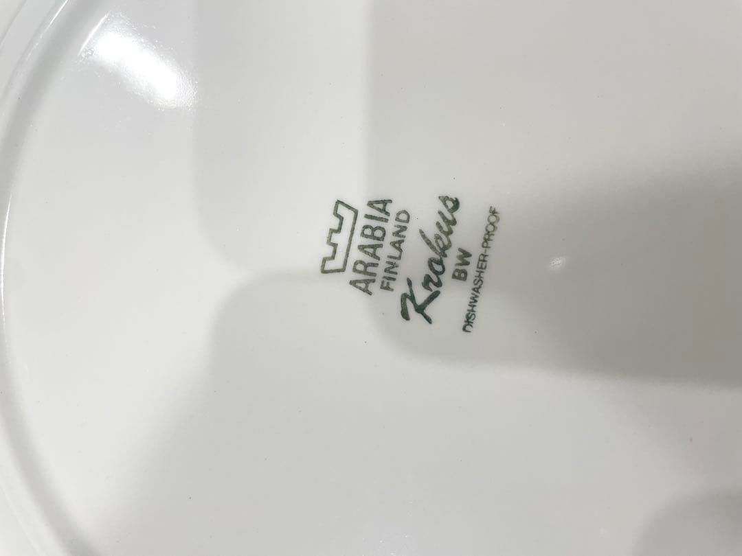 【極希少-1978年製廃盤】ARABIA アラビア クロッカス 24cmプレート