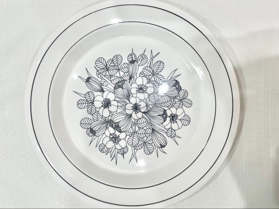 【極希少-1978年製廃盤】ARABIA アラビア クロッカス 24cmプレート