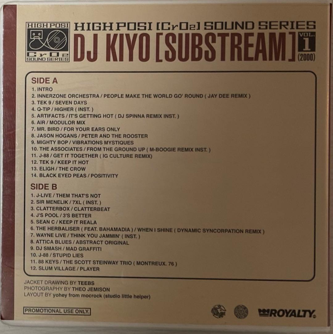 DJ KIYO│HIGHPOSI SERIES VOL.1 SUBSTREAM
