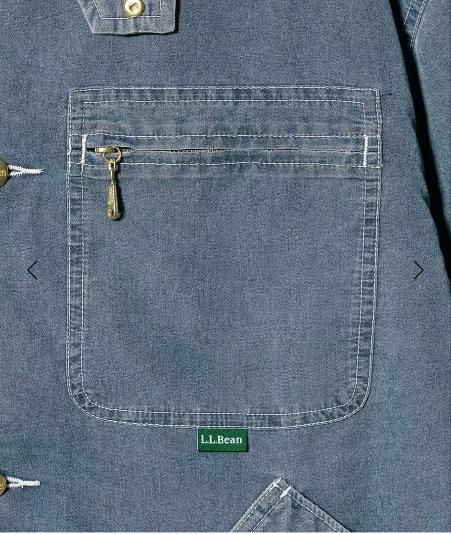 【レア希少】新品ꕥL.L.Beanインサレーテッド インディゴ フィールドコート