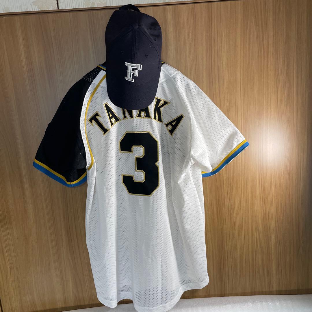 【希少/レジェンド】日本ハムファイターズ 田中幸雄 ユニフォーム＆キャップセット