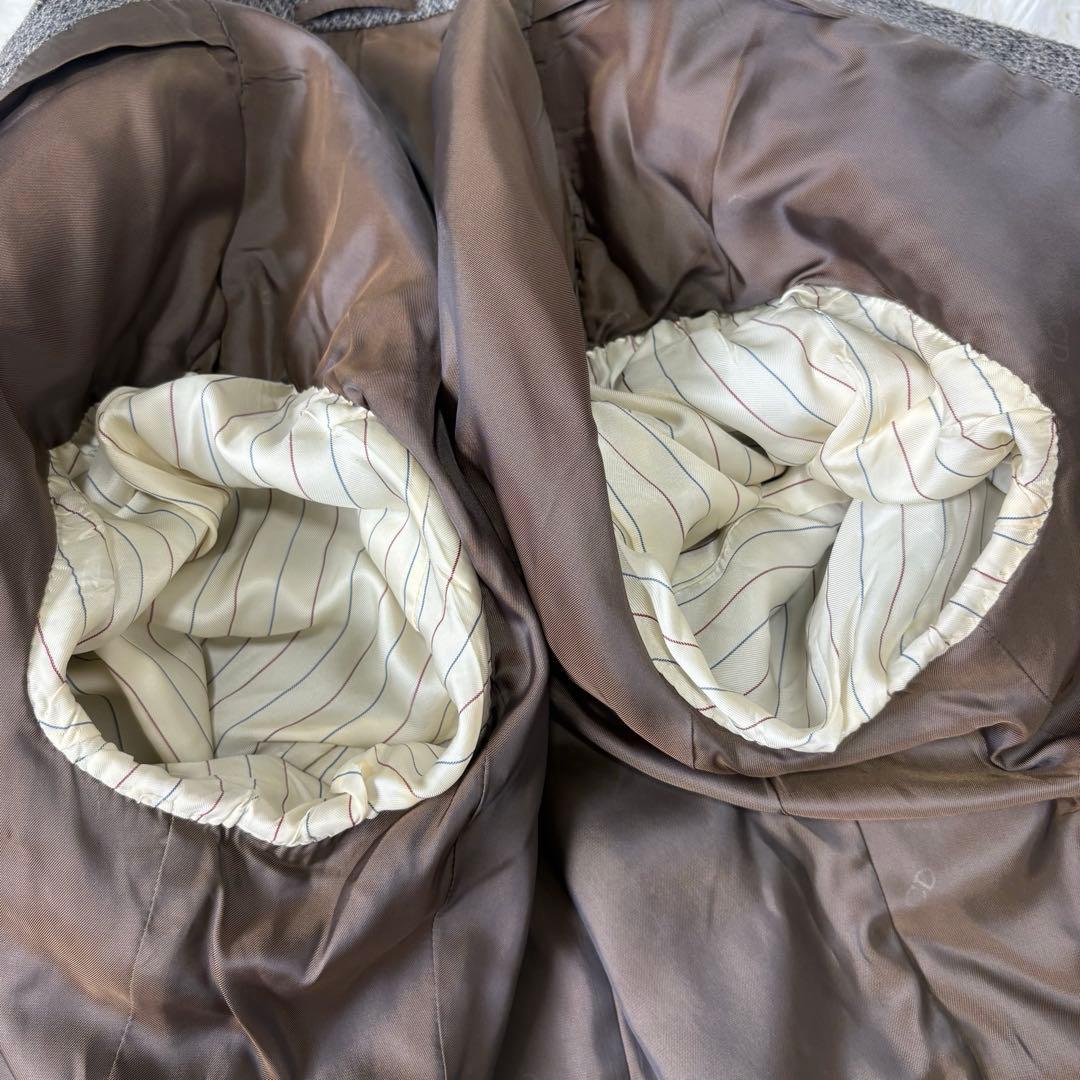 【美品】クリスチャンディオール　ヘリンボーン　ウール　セットアップ　ヴィンテージ
