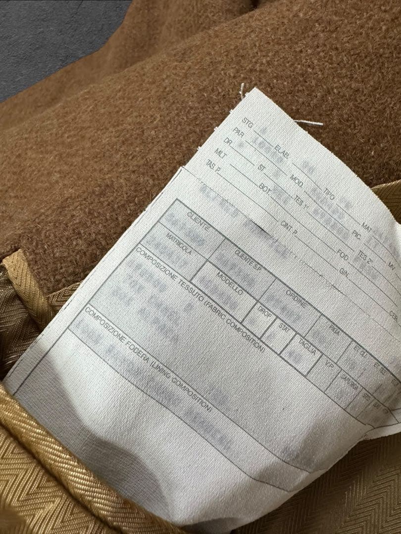 GE04定価70万【DUNHILL/ダンヒル】キャメルアルパカ チェスターコート