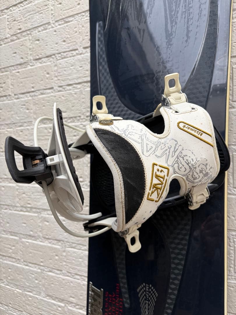 kissmark TRAP スノーボード、バインディングセット