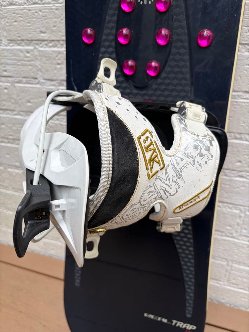 kissmark TRAP スノーボード、バインディングセット