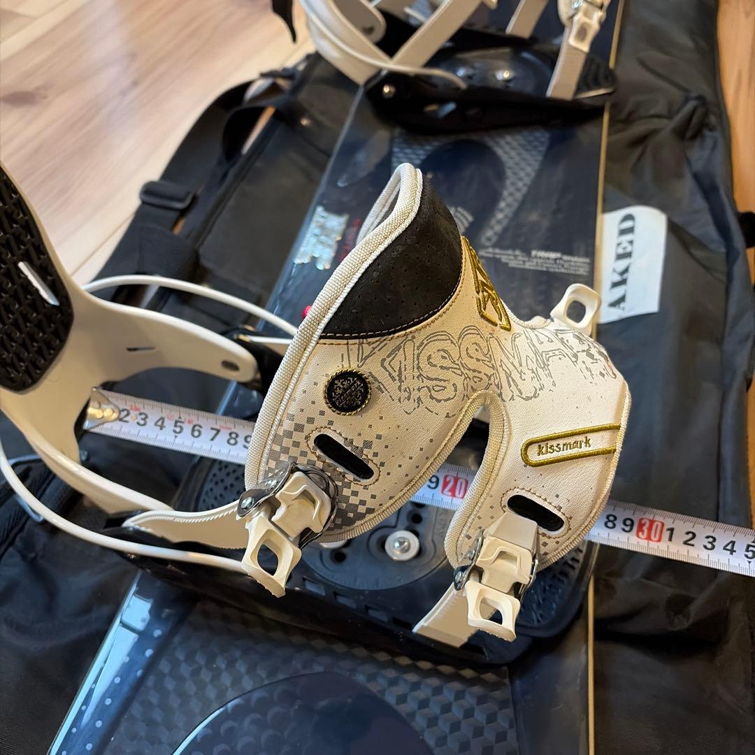 kissmark TRAP スノーボード、バインディングセット