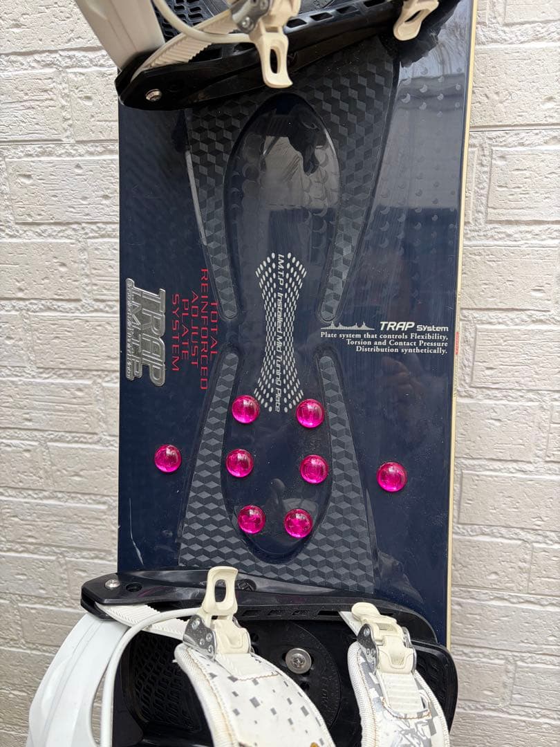 kissmark TRAP スノーボード、バインディングセット