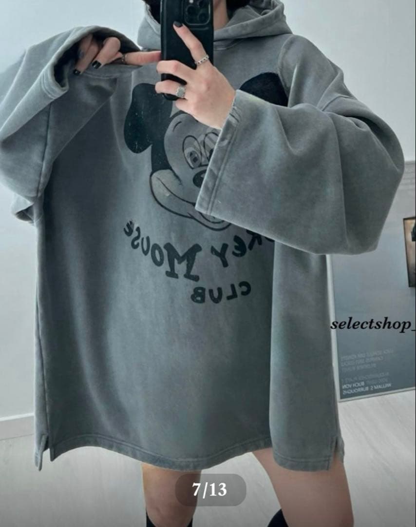 M裏起毛pigment big parker selectshopnrhn86