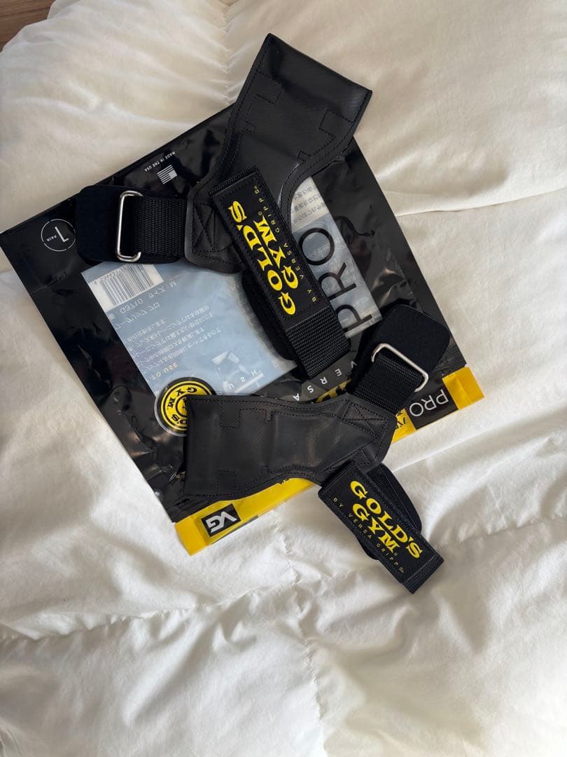 GOLD'S GYM PRO パワーグリップ Mサイズ