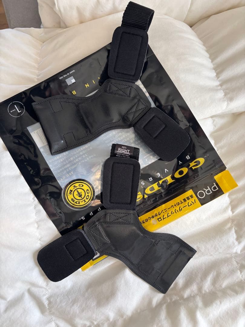 GOLD'S GYM PRO パワーグリップ Mサイズ