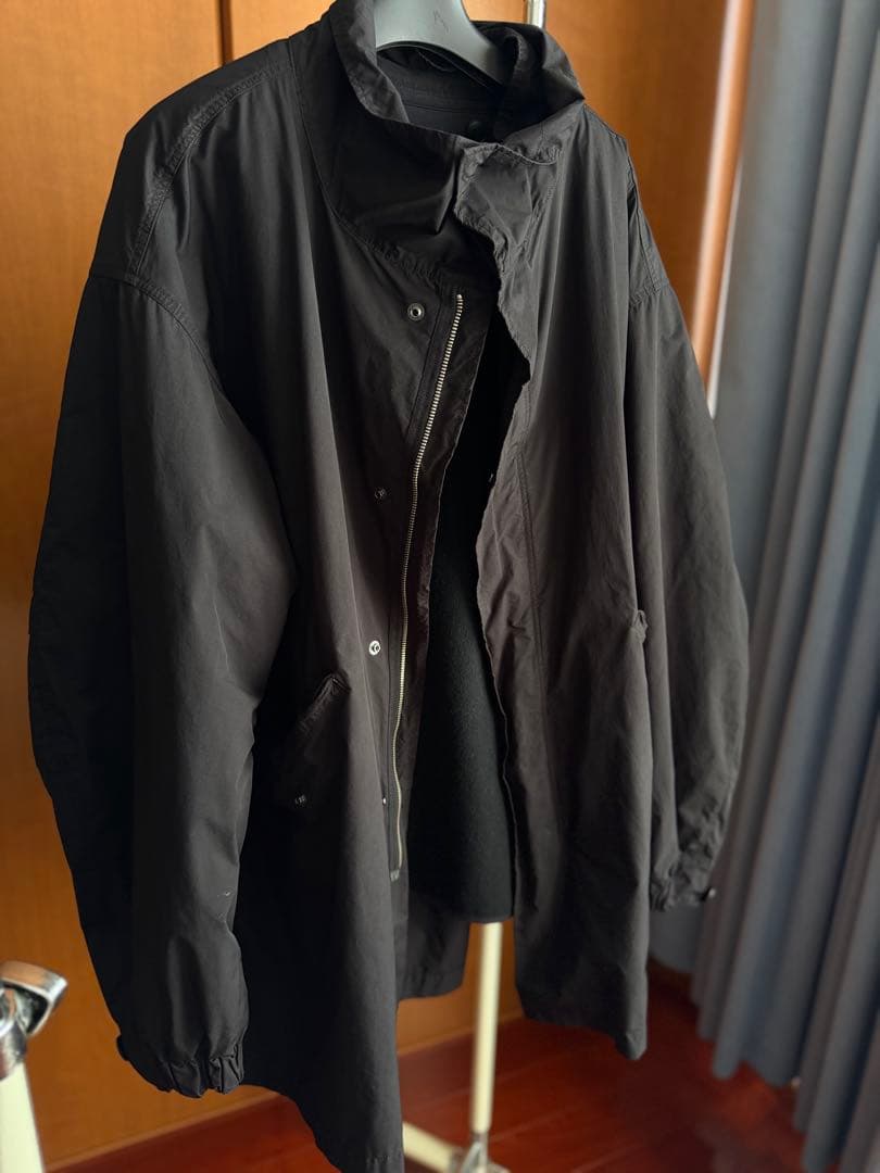 AIR WEATHER SHORT MODS COAT サイズ6 ブラック