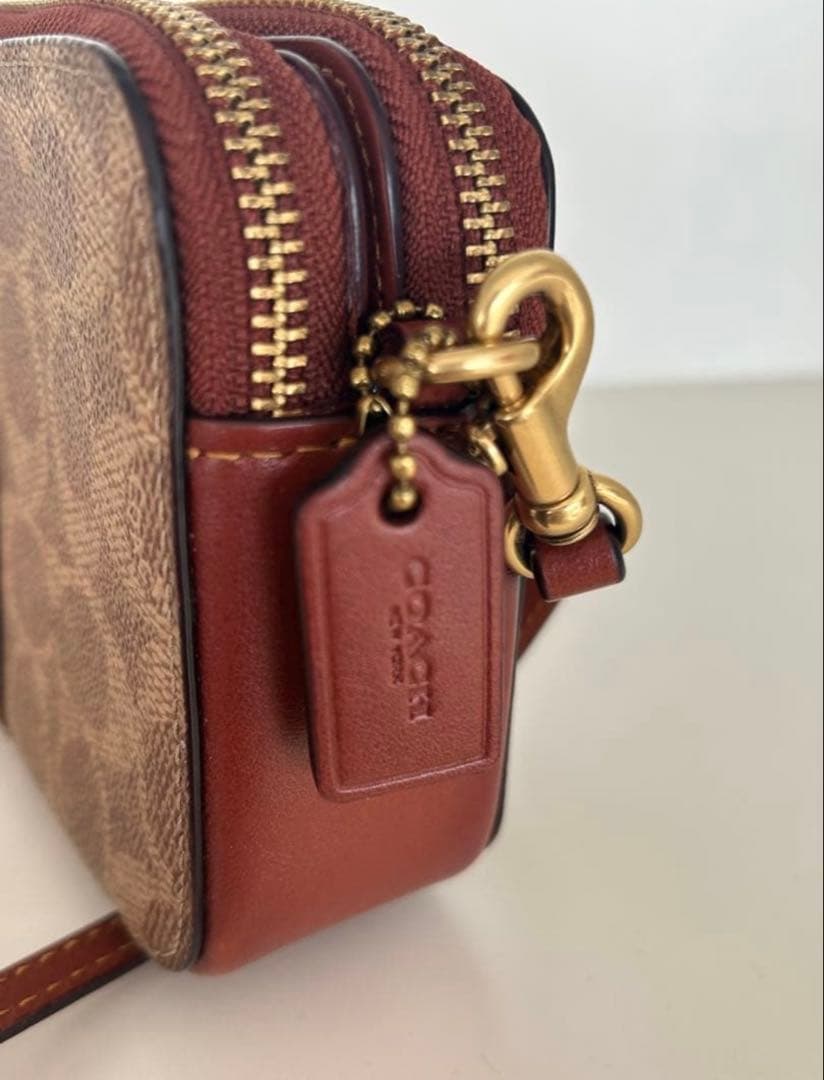 COACH コーチ ショルダーバッグ シグネチャー クロスボディ