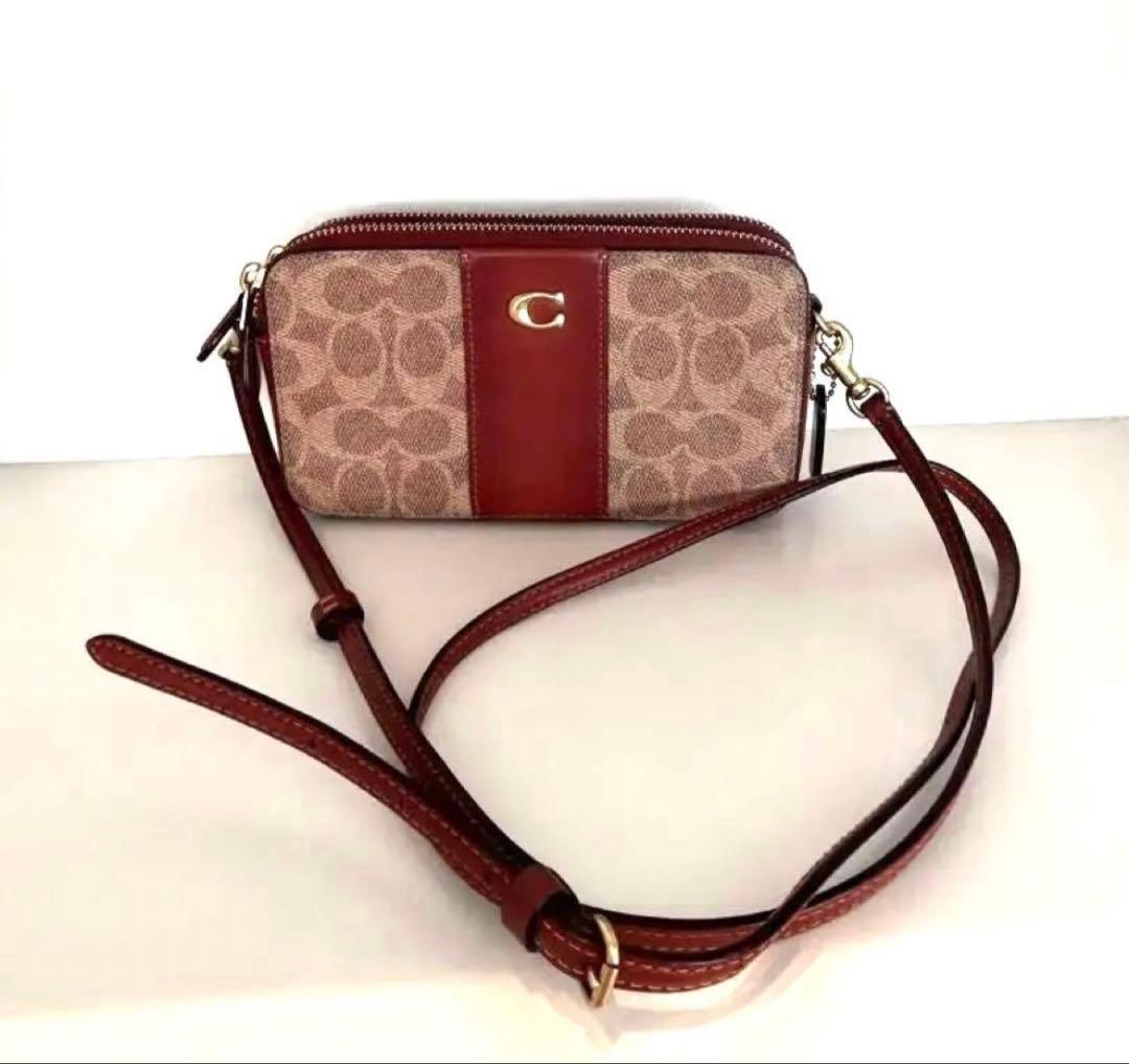 COACH コーチ ショルダーバッグ シグネチャー クロスボディ