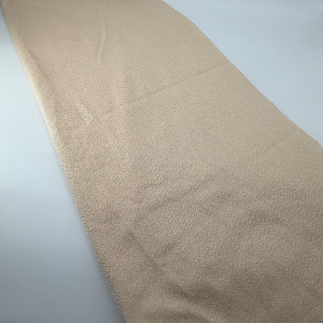 15801✨ジョンストンズ カシミヤ100% 大判ストール 無地 ベージュ