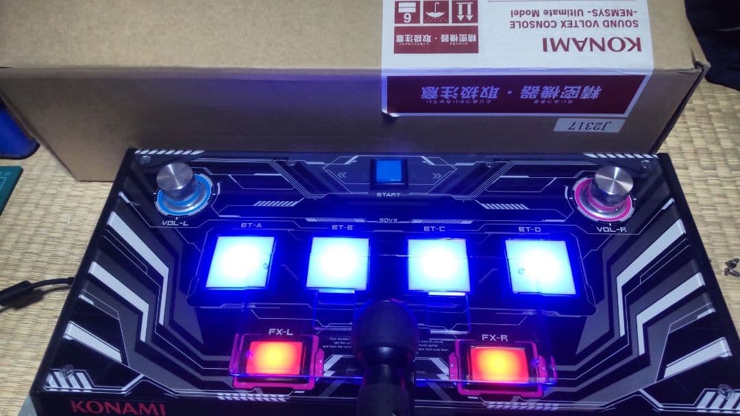 美品 サウンドボルテックス ultimate model コントローラー 静音化