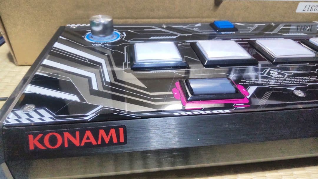 美品 サウンドボルテックス ultimate model コントローラー 静音化