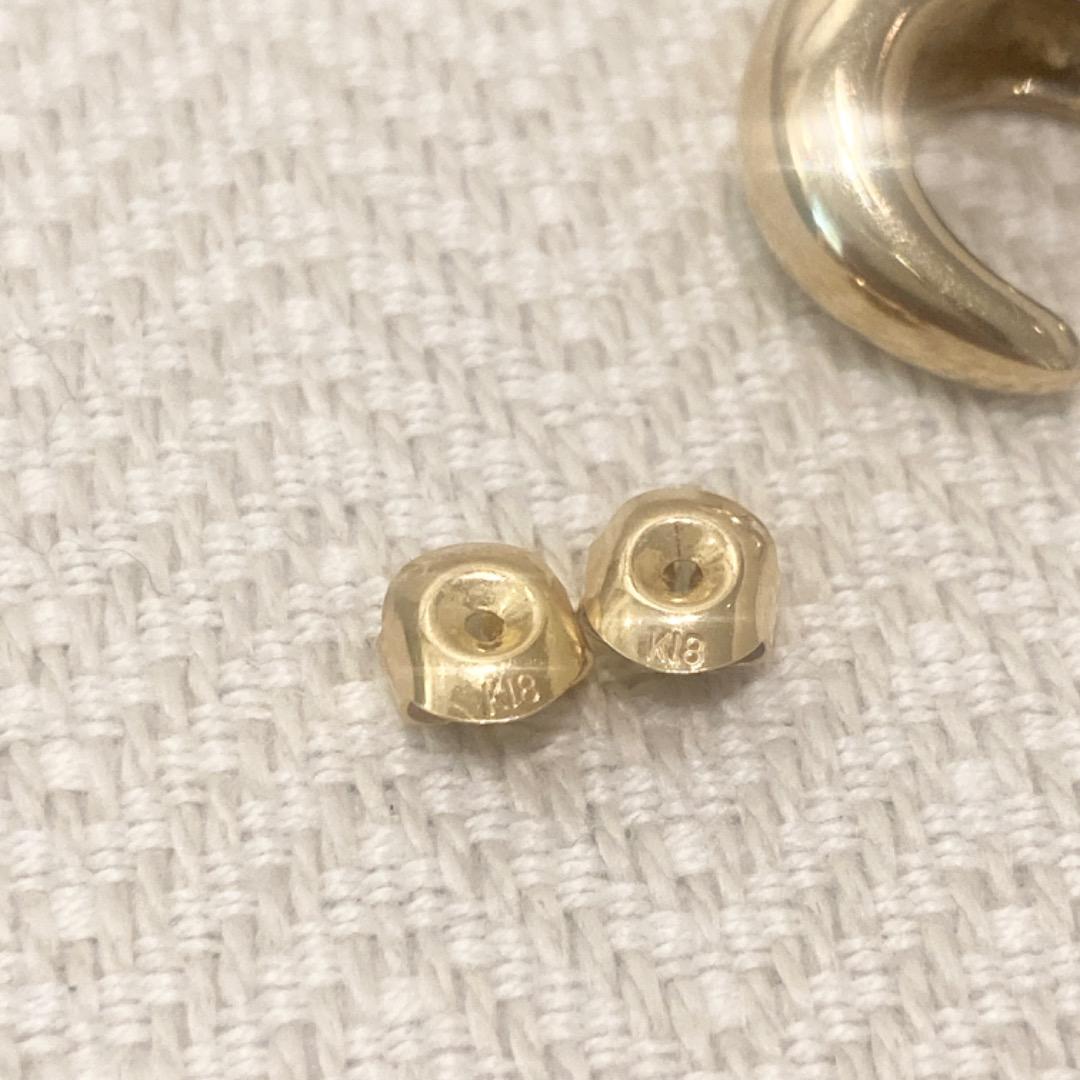 ラルフローレン　K18ポスト　ゴールドピアス