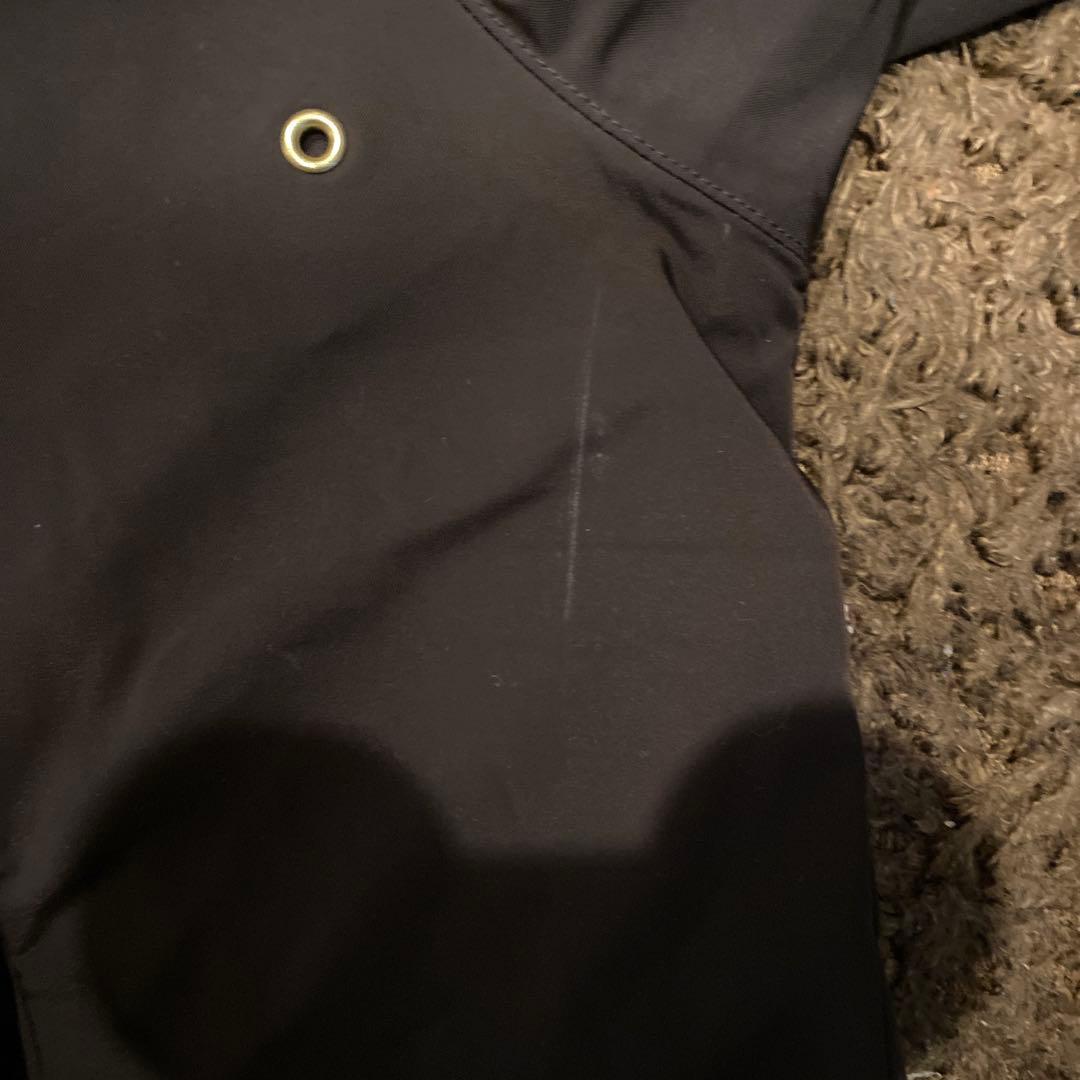 【美品】Deuxieme Classeナイロン フルジップ ブルゾン ブラウン