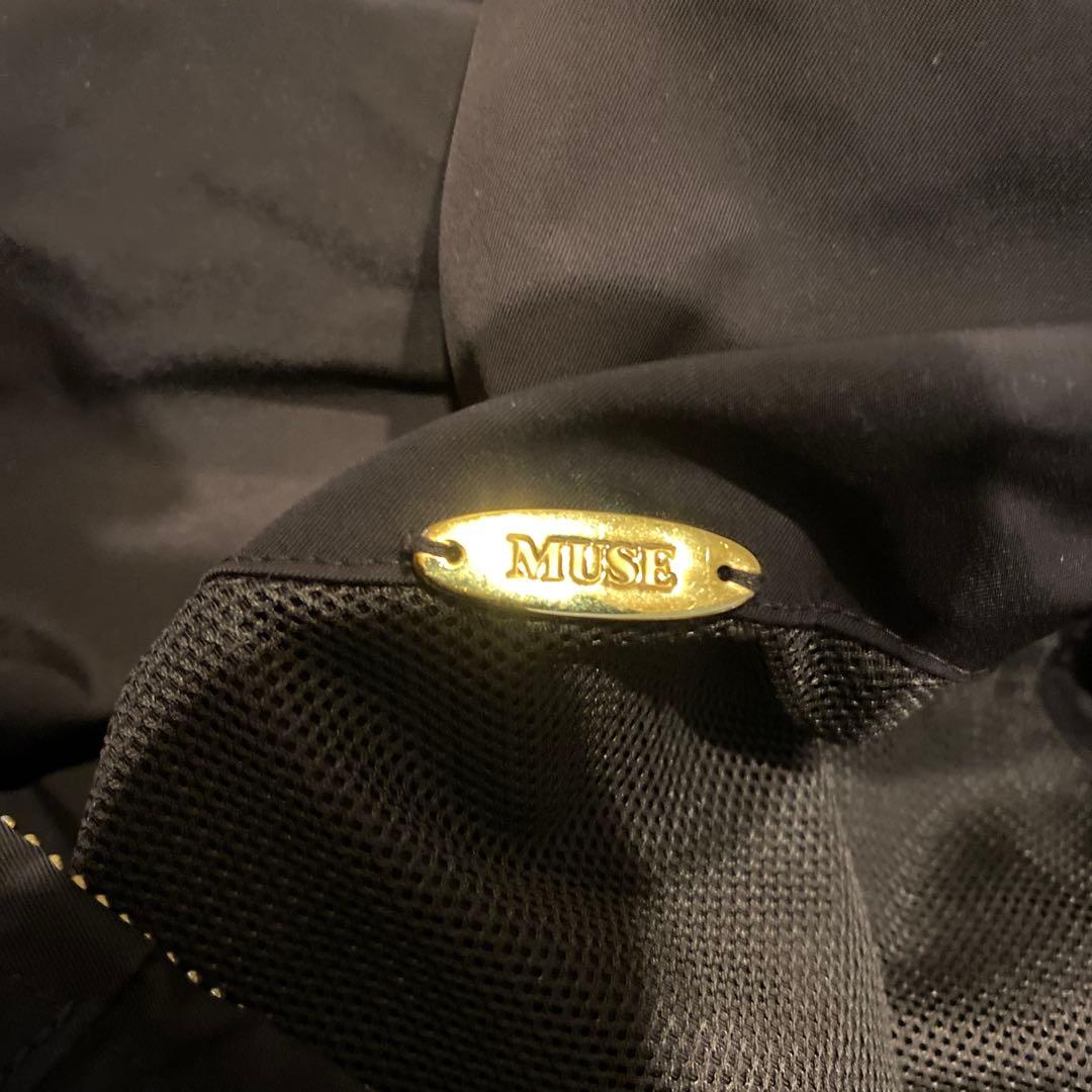 【美品】Deuxieme Classeナイロン フルジップ ブルゾン ブラウン