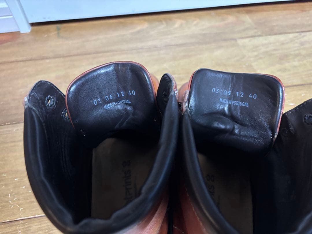 ぶ*き様 レアモデル BIRKENSTOCK footprints ブーツ ブラ