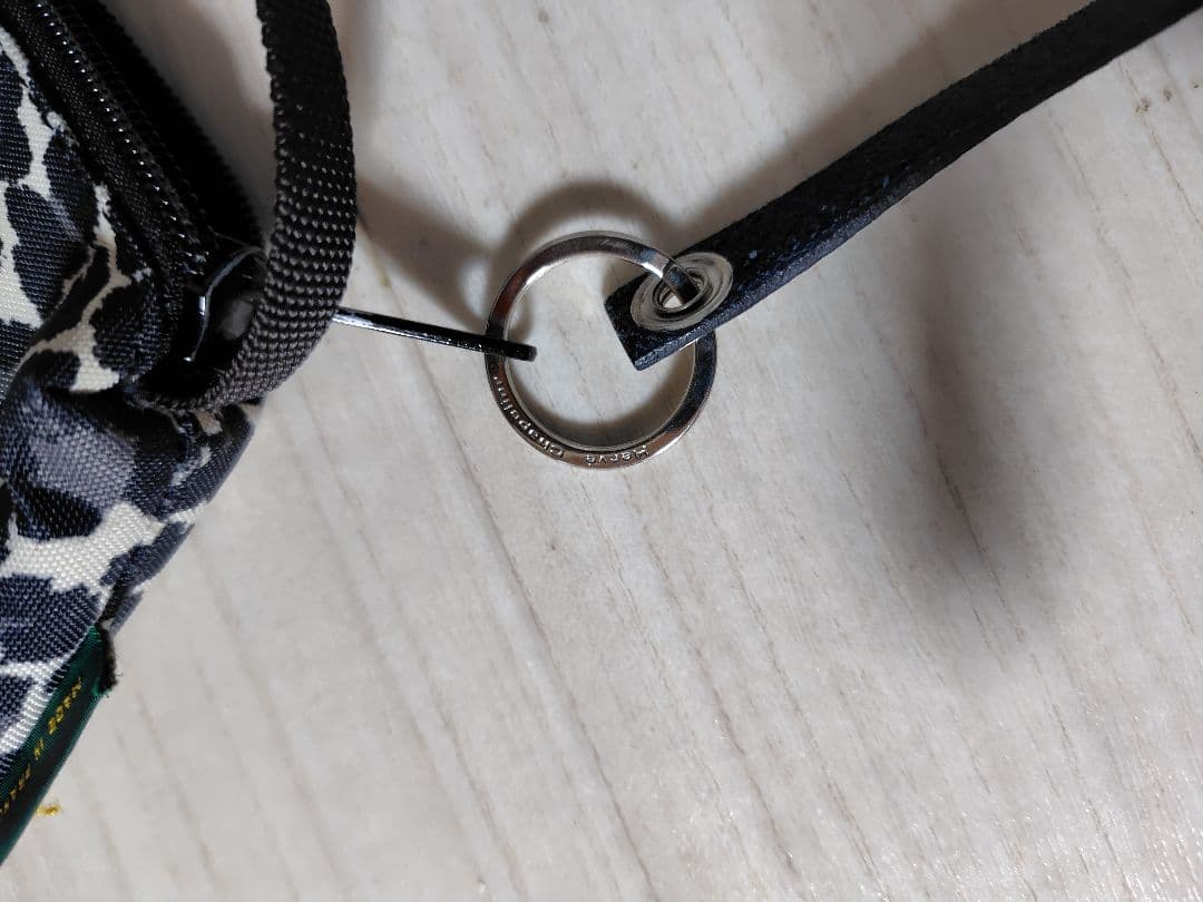 エルベシャプリエ　レオパード　ビッグポシェット　パンサーブラン　ショルダーバッグ