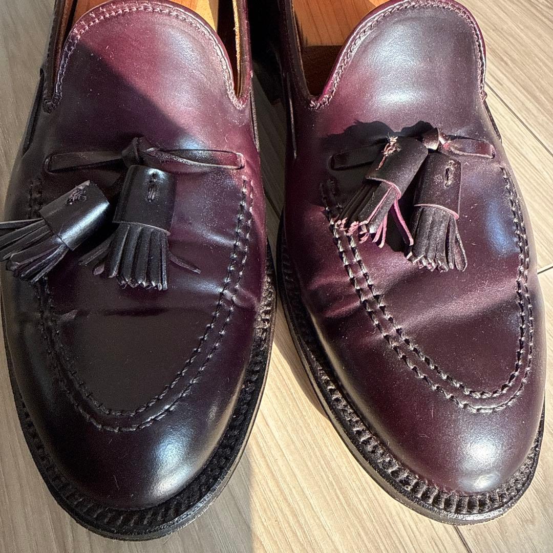 Alden　オールデン　タッセルローファー　バーガンディ　サイズ8ハーフ