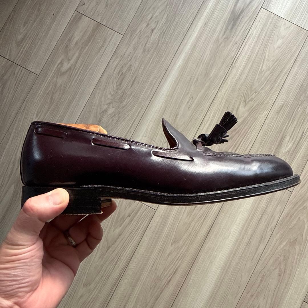 Alden　オールデン　タッセルローファー　バーガンディ　サイズ8ハーフ