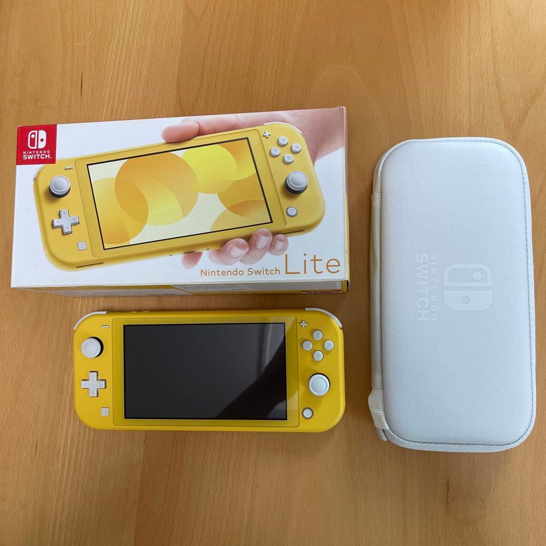 Nintendo Switch Lite イエロー 本体（ケース付）