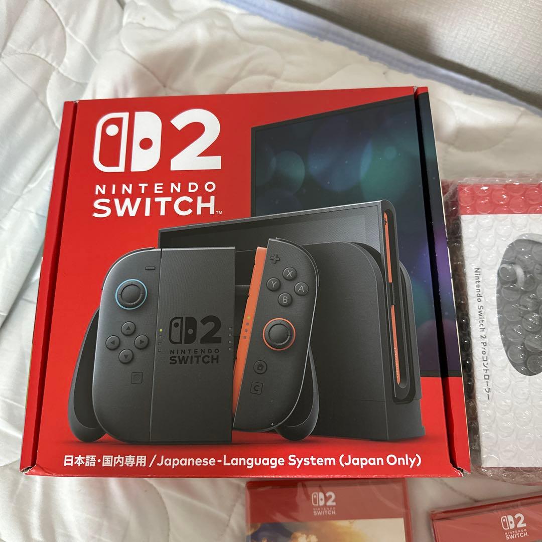Nintendo Switch 2 + ゲーム2本 + プロコン